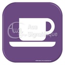 Autocollant Vinylopicto cafétéria