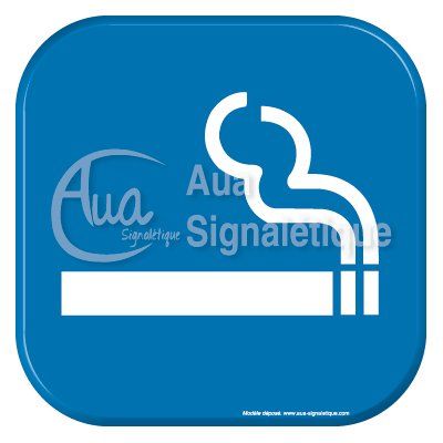 Autocollant Vinylopicto Espace fumeur
