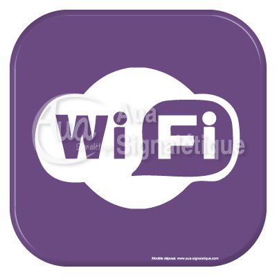 Autocollant Vinylopicto wifi